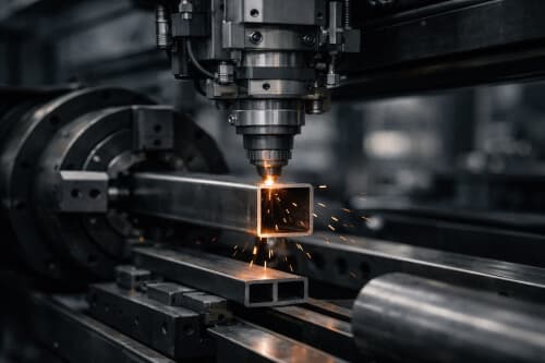 Corte a laser de tubos e perfis