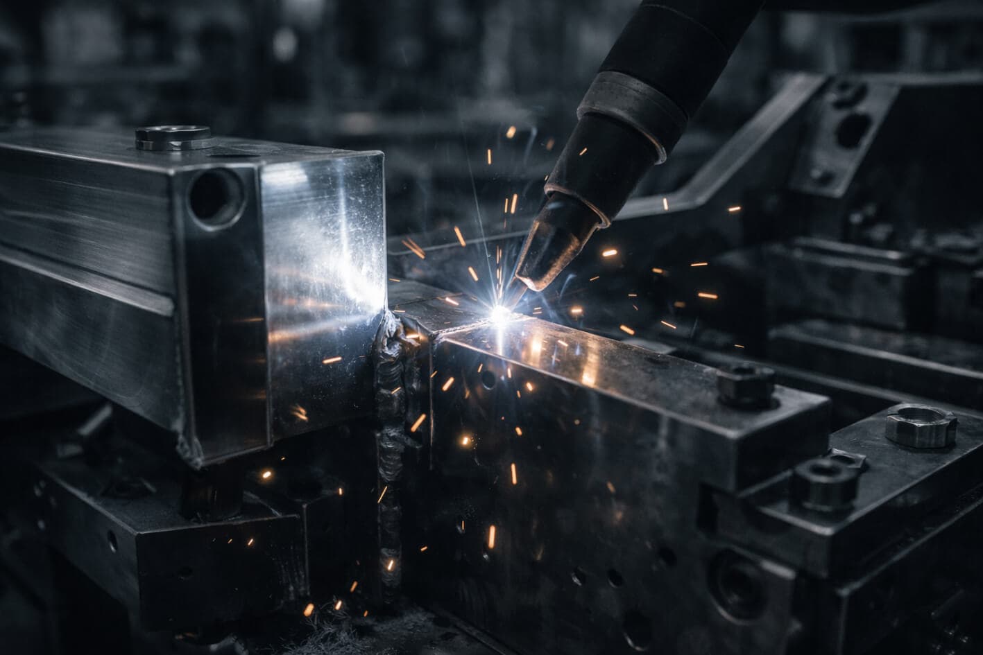 Solda e montagem de componentes